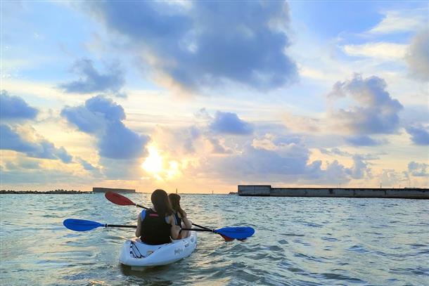 豊かな久米島の海を満喫！