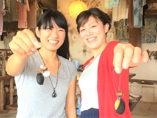 西表島・アクセサリー作り