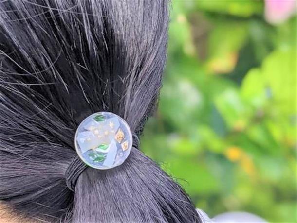 ヘアゴムはいつでも使える優等生♪