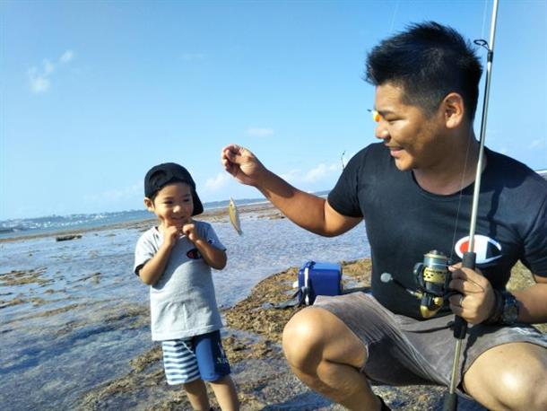 生きた魚を初めて見てびっくり！！