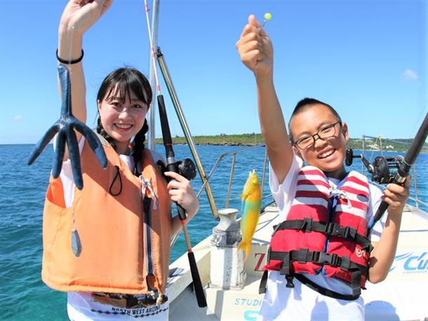 沖縄の魚、つらせます！