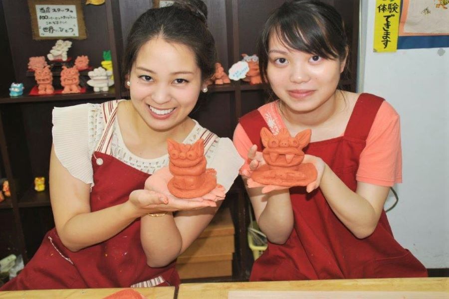 あなたそっくりのシーサーができるかも!?