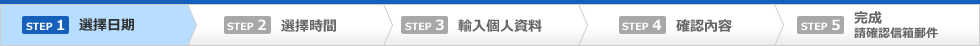 STEP1 日付を選択
