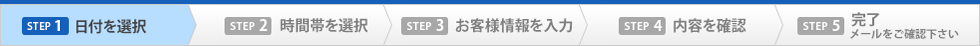 STEP1 日付を選択