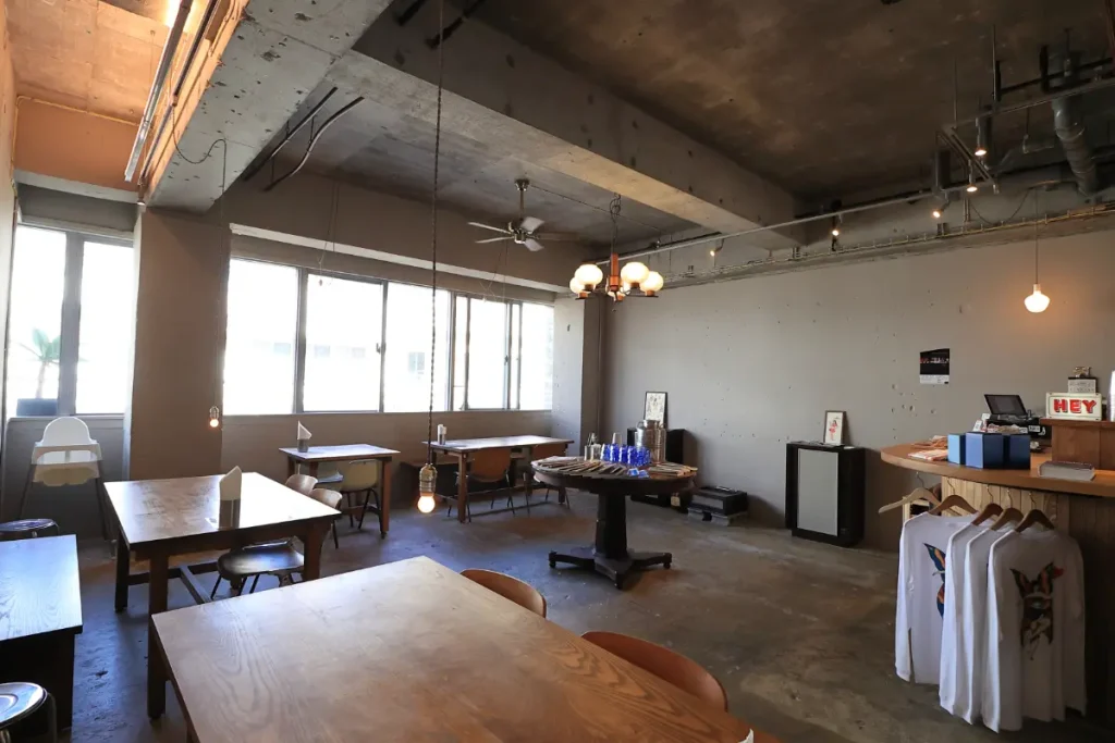 広い店内
