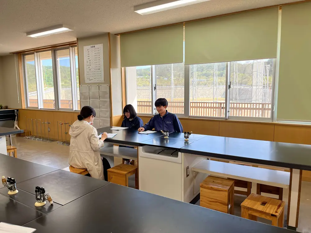 うんな中学インタビュー
