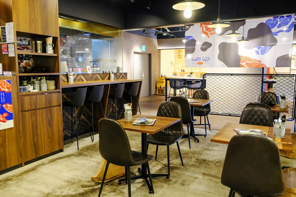 NYU MEATの店内