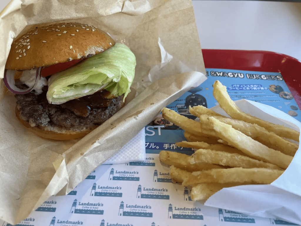 贅沢な和牛バーガー