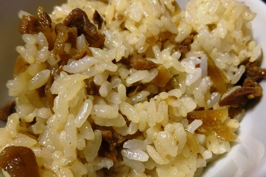 吉野鶏めしの具材