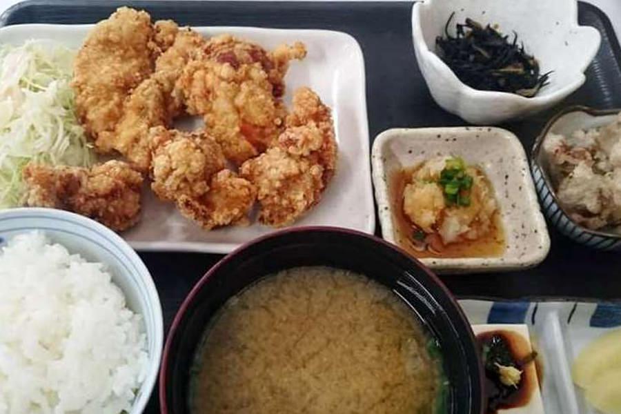 からあげ定食500円