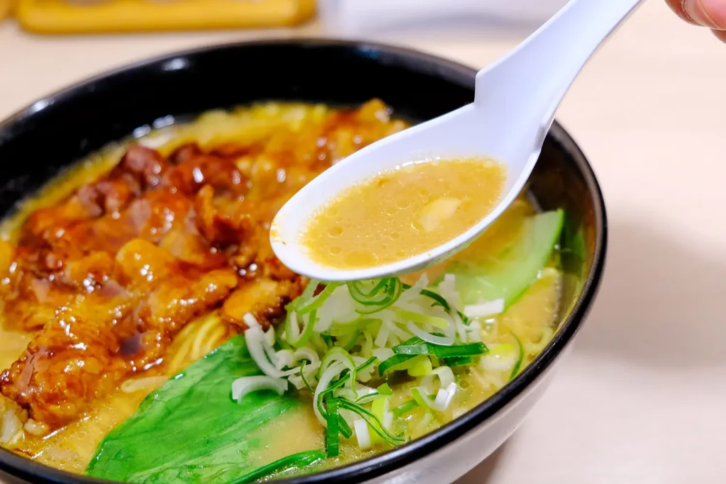 白味噌のスープ