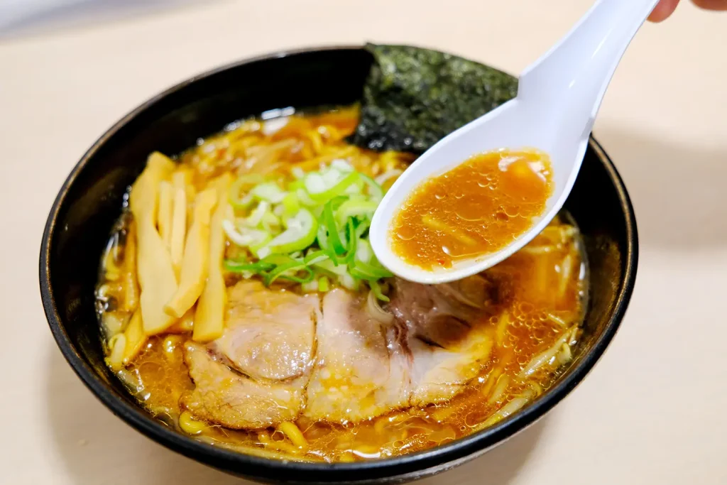 赤味噌のスープ