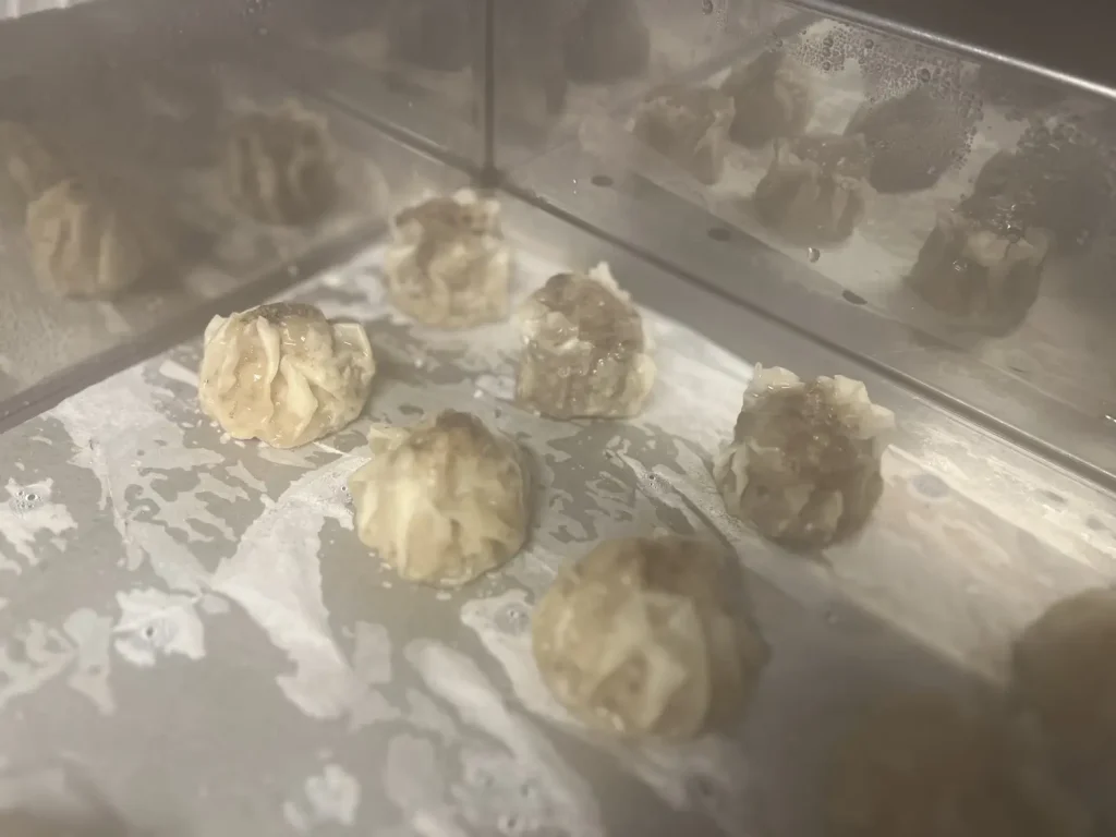 シュウマイ蒸し
