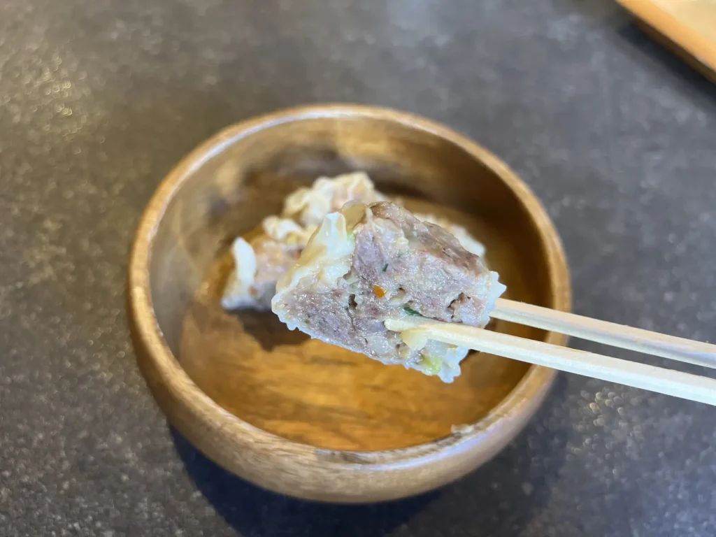 シュウマイ断面