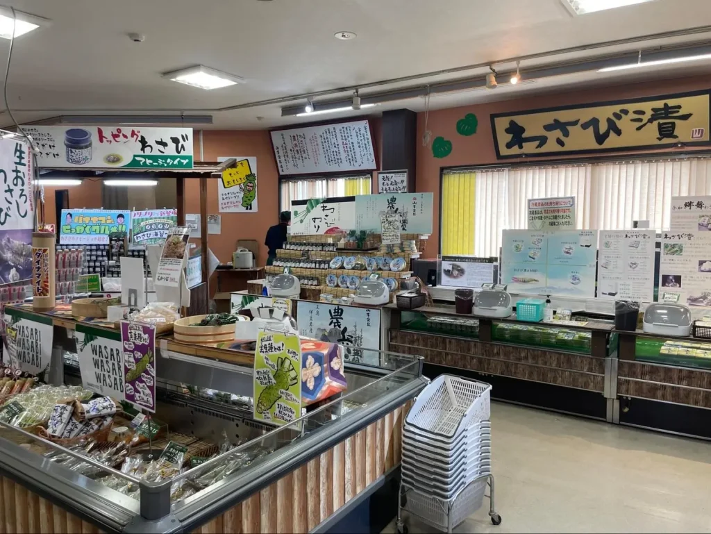 伊豆山葵博物館 伴手禮專區